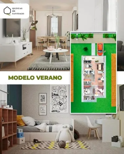 VENTA CASAS NUEVAS EN SANTIAGO - VERANO (CP)