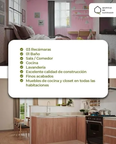 VENTA CASAS NUEVAS EN SANTIAGO - INVIERNO (CP) — imagen 2 de 7