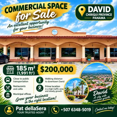 Commercial space for sale in David, province of Chiriqui, Panama. — imagen 2 de 2