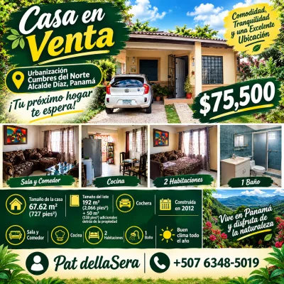 Home for sale in Cumbres del Norte, Alcalde Diaz, district of Panama — imagen 1 de 2