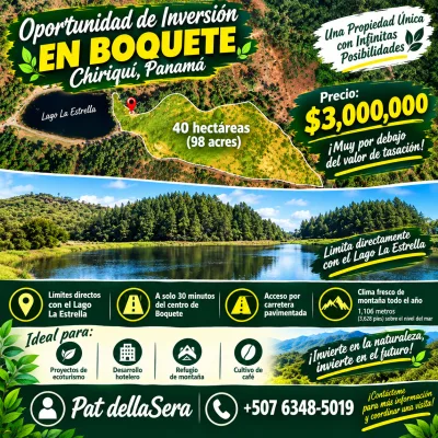 Investment Opportunity in Boquete, Chiriqui Panama. — imagen 2 de 2