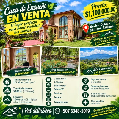 Beautiful home in Rovira, Dolega, Chiriqui, Panama. — imagen 2 de 5