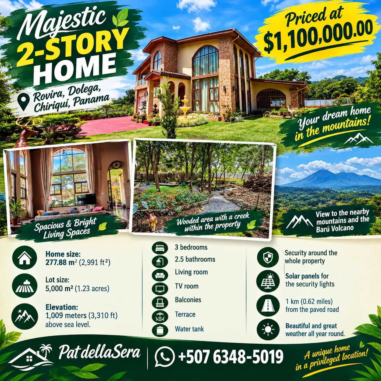 Beautiful home in Rovira, Dolega, Chiriqui, Panama. — imagen 1 de 5