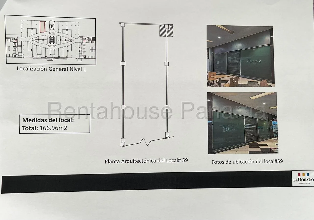Venta de Local en Ph El Dorado KF — imagen 1 de 4