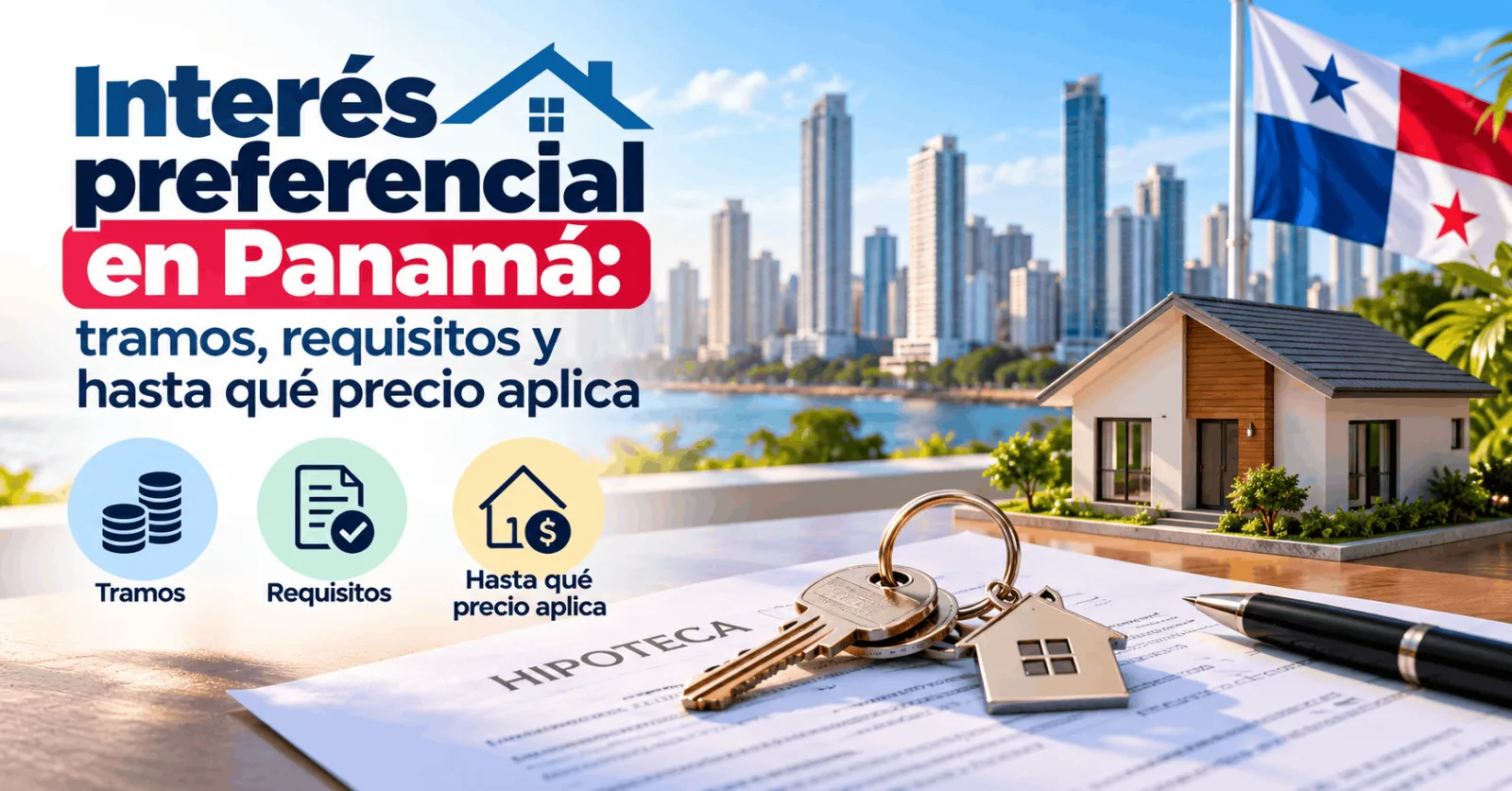 Interés preferencial en Panamá: tramos, requisitos y hasta qué precio aplica
